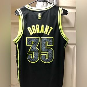 2013  Adidas OKC Kevin Durant limited edition jersey Black/Neon